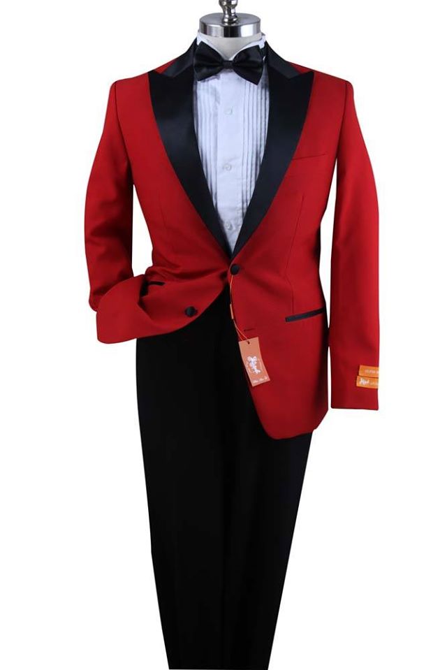 2 Pcs. Tuxedo Regular Fit Two-tone Suits